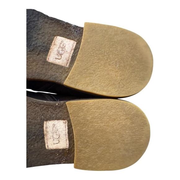 Ugg Leighton Desert Chukka Boot Men size 12 Brown Leather - Picture 7 of 8
